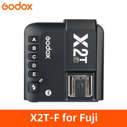 Godox X2T-C X2T-N X2T-S X2T-F X2T-O 2.4G Wireless Flash Trigger Transmitter TTL HSS for Canon Nikon Sony Fuji Olympus - black, X2T-F for Fuji