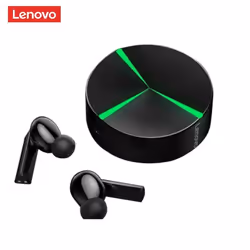 Lenovo GM1 Gaming TWS Earphones Wireless Game Headphones HIFI DSP Noise Reduction 65ms Low Latency Sweatproof In-Ear Earbud ...
