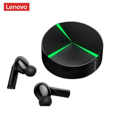 Lenovo GM1 Gaming TWS Earphones Wireless  Game Headphones  HIFI DSP Noise Reduction 65ms Low Latency Sweatproof In-Ear Earbuds - black