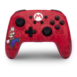 PowerA Enhanced Wireless Controller for Nintendo Switch - Here We Go Mario
