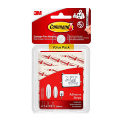 Command 17200-ES General Purpose Adhesive Strips Asst, White, One Size