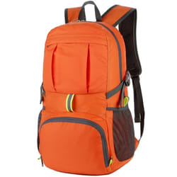 Outdoor Leisure Travel Backpack Student Foldable Portable Hiking Bag Men&apos;s Backpack Sports Lightweight - orange, One Size