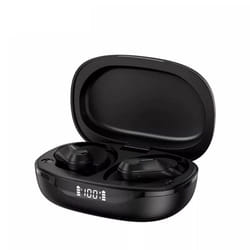 Lenovo LP75 Wireless Bluetooth Headphones Ear Hook Sports Bluetooth 5.3 Earphones Noise Reduction HiFi Stereo Wireless Earbuds - black
