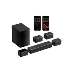 ULTIMEA Soundbar for TV, 7.1 Virtual Surround Sound System Home Cinema with Smart App, TV Sound Bar with Subwoofer Peak Power 410W Home Sound Systems