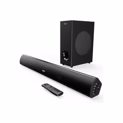 MAJORITY Teton Plus | Bluetooth TV Soundbar with Subwoofer | 81cm, 180 Watts, 5.25" Wireless Subwoofer Driver 2.1 Surround So ...