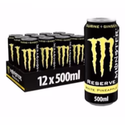 Wholesale Drinks, Bulk Cases of Soft Drinks, Monster, Fanta, Coke, Pepsi and More Beverage - Monster Reserve Pineapple 12 Pac ...
