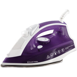 Russell Hobbs Supreme Steam Iron, Powerful vertical steam function, Non-stick stainless steel soleplate, Easy fill 300m