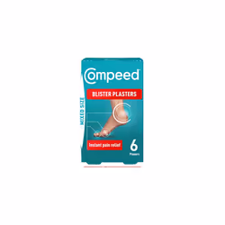 Compeed Mixed Size Blister Plasters, Pack of 6