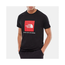 North Face TNF Redbox T Shirt Short Sleeve Black - XL