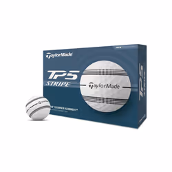 Golf Ball TP5 Stripe, 12 Ball Pack, White
