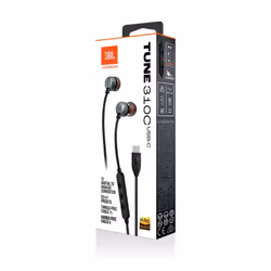 JBL Tune 310C Headset Wired In-ear Calls/Music USB Type-C Black - Additional view 8