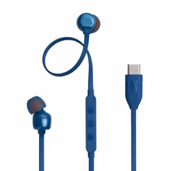 JBL Tune 310C USB, Wired, Calls/Music, 20 - 40000 Hz, 14.3 g, Headset, Blue