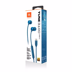 JBL Tune 310C USB Headset Wired In-ear Calls/Music USB Type-C Blue - Additional view 8