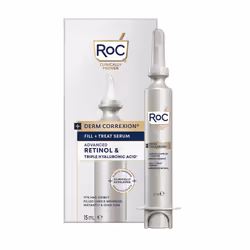 Derm Correxion RoC Fill and Treat Face Serum 15ml Advanced Retinol Triple Hyaluronic