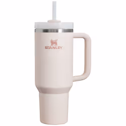 Stanley Quencher H2.0 FlowState Tumbler 1.2L, Pink, Stainless steel, 7 h, 11 h, 1200 ml, 100 mm