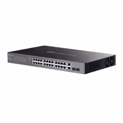 TP-Link Omada ES228GMP network switch Managed L2 Gigabit Ethernet (10/100/1000) Power over Ethernet (PoE) Black - Additional view 3