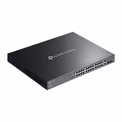 TP-Link Omada ES228GMP network switch Managed L2 Gigabit Ethernet (10/100/1000) Power over Ethernet (PoE) Black - Additional view 4