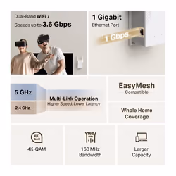 TP-Link RE225BE network extender Network repeater White - Additional view 5