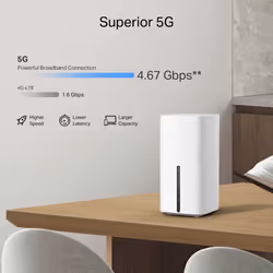 TP-Link Archer NX500 wireless router Gigabit Ethernet Dual-band (2.4 GHz / 5 GHz) 5G White - Additional view 5