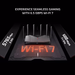 TP-Link Archer GE400 BE6500 wireless router 2.5 Gigabit Ethernet Dual-band (2.4 GHz / 5 GHz) - Additional view 5