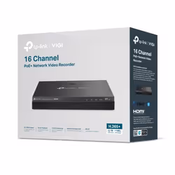 TP-Link VIGI NVR2016H-16MP network video recorder Black - Additional view 4
