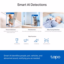 TP-Link Tapo C230 Bulb IP security camera Indoor 2880 x 1620 pixels Ceiling/Desk - Additional view 7