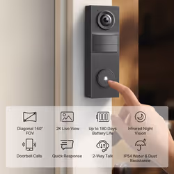 TP-Link Tapo TD20 doorbell chime Black - Additional view 3