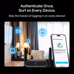 TP-Link BE3600 Wi-Fi 7 wireless router 2.5 Gigabit Ethernet Dual-band (2.4 GHz / 5 GHz) Black - Additional view 8