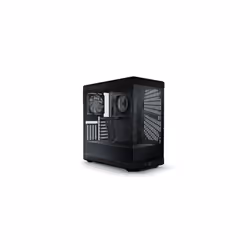 HYTE Y40, Midi Tower, PC, Black, ATX, ITX, micro ATX, 18.3 cm, 42.2 cm
