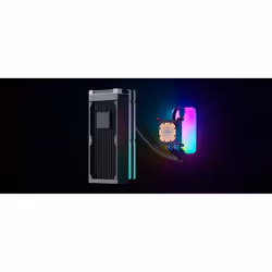HYTE THICC Q60 Processor Liquid cooling kit 12 cm Black, White 2 pc(s) - Additional view 5