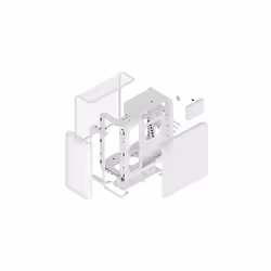HYTE X50 AIR MID TOWER CASE SNOW WHITE - Additional view 7