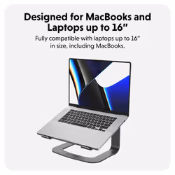 HYPER HS1110GYGL laptop stand Grey 40.6 cm (16") - Additional view 4