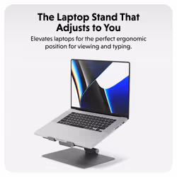 HYPER HS1150GYGL laptop stand Grey 40.6 cm (16") - Additional view 4