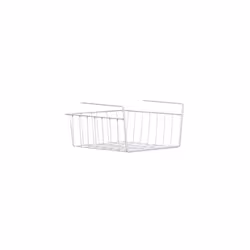 Housewares Under Shelf Storage Basket for Cupboard Shelf Organiser Pantry Storage BasketsWhite29 cm