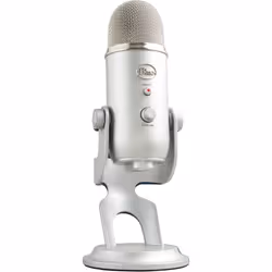 Blue Yeti USB Microphone for PC, Mac, Gaming, Recording, Streaming, Podcasting, Studio and Computer Condenser Mic with Blue V ...