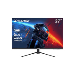 27 Inch Gaming Monitor, QHD 2560x1440p,VA,165Hz, 1ms MPRT, 100% SRGB, AMD FreeSync compatible, HDR10, Blue Light Filter, 2 x HDMI, 2 x DisplayPort