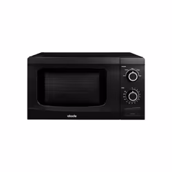 20L Manual Microwave Black 700W with 5 Power Levels & Timer, Button & Dial Control, Defrost Function, AMM2001B
