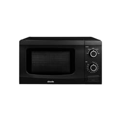 20L Manual Microwave Black 700W with 5 Power Levels & Timer, Button & Dial Control, Defrost Function, AMM2001B