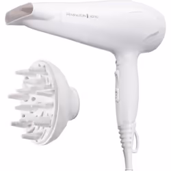 Remington Hair Dryer Ionic (Ionic Conditioning for Frizz-Free and Shiny Results,3 Heat & 2 Speed Settings and Cool Shot