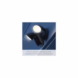 Ring Floodlight Cam Wired Plus by Amazon | Outdoor Security Camera with 1080p HD Video, LED Floodlights, Siren and Wifi, Hardwired installation