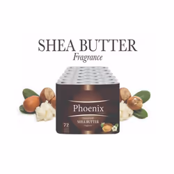 72 Toilet Rolls Shea Butter Fragranced 3 ply