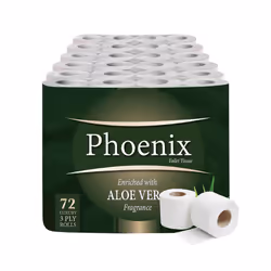 72 Toilet Rolls Aloe Vera Fragranced 3 Ply