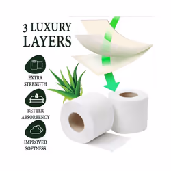 72 Toilet Rolls Aloe Vera Fragranced 3 Ply