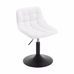 Dressing Table Chair, Height Adjustable Dressing Table Stool with Back