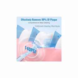 Keepsmile Water Flossers for Teeth Cordless,Portable Oral Irrigator 4 Modes,IPX7 Waterproof,300ML 4 Jet Tips USB Rechargeable Teeth Water Jet Cleaner
