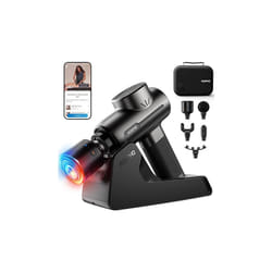 Massage Gun with Charging Stand, Percussion Muscle Deep Tissue with Heat and Cold Head, Electric Handheld Massager Gun, Muscle Massager
