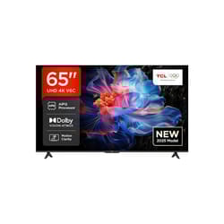 TCL 65V6C-UK 65" 4K Ultra HD, HDR TV, Smart TV Powered by Google TV ,Voice Control, 2025 New Model