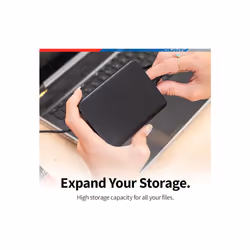 Toshiba Canvio Basics 1TB Portable External Hard Drive USB 3.0, Black - HDTB510XK3AA
