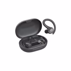 JLab Go Air Sport Running Headphones, True Wireless Earphones Bluetooth, Hook Over Ear Earbuds for Sports , Gym, 32+ H Playti ...