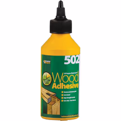 Everbuild 502 All Purpose Weatherproof Wood Adhesive, 250 ml